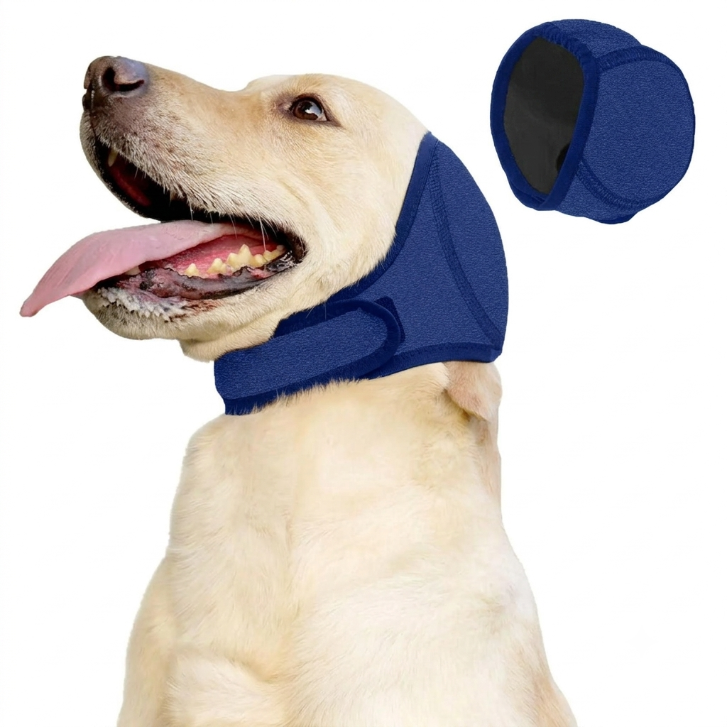 verlui; Gorro de Baño y Antiruido para Perros